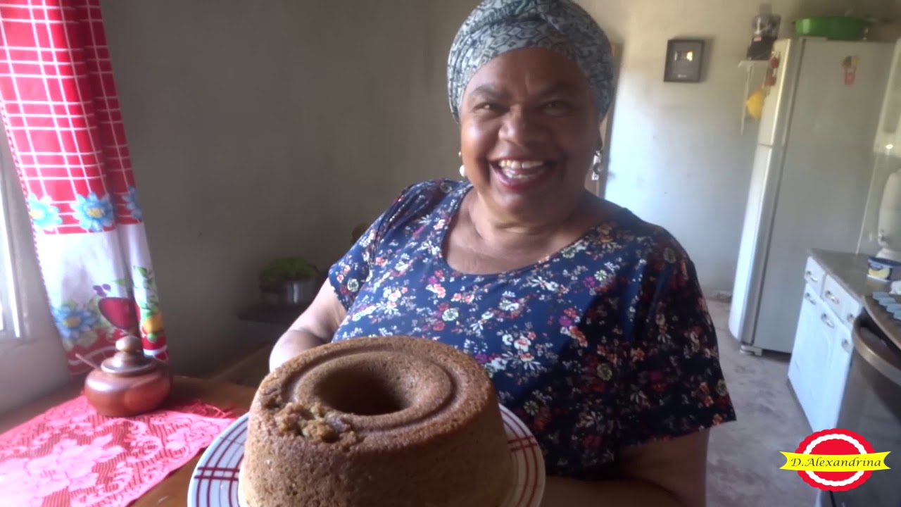 Bolo de Café Canal Dona Alexandrina