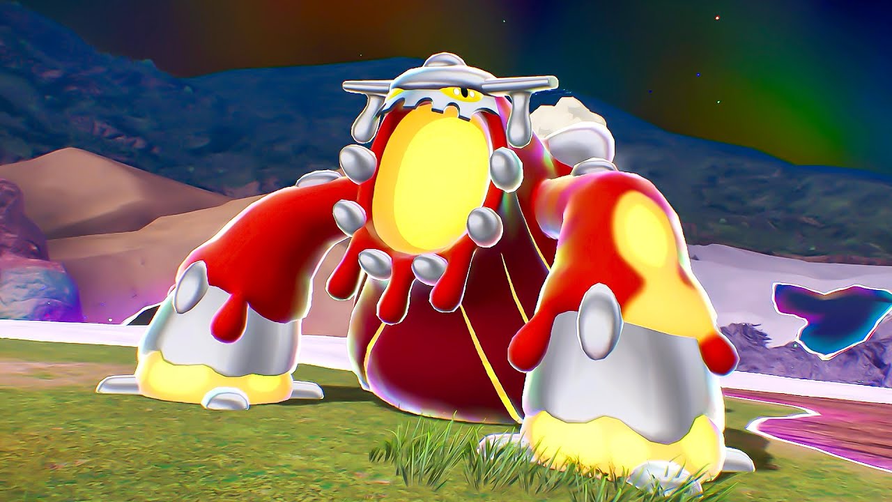 Pokemon Legends Z-A - Mega Dimension DLC - Rogue Mega Heatran Boss Fight