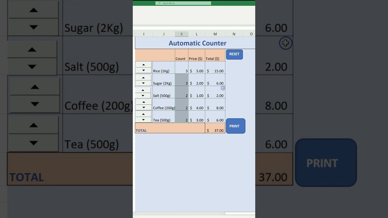 Automatic counter 2 CTA  #shorts #excel #WORDtips #tips #tricks #officetips