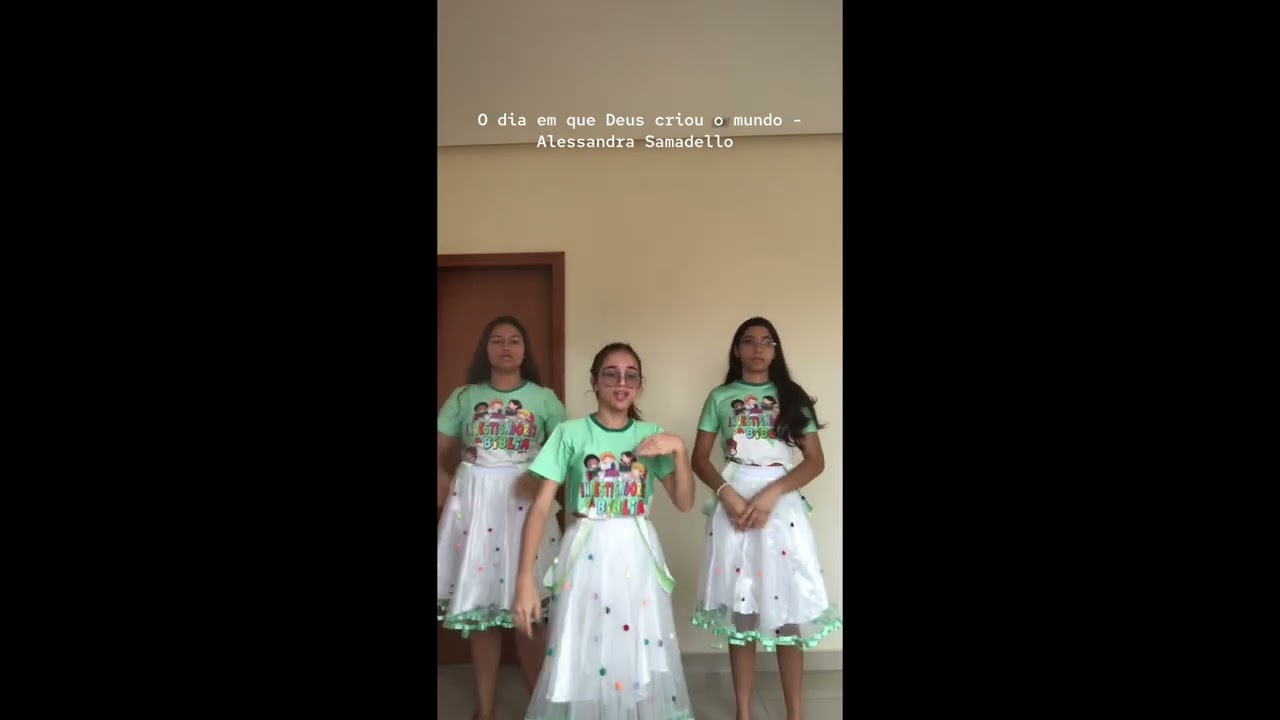 Coreografia EBF - O dia em que Deus criou o mundo - Alessandra Samadello