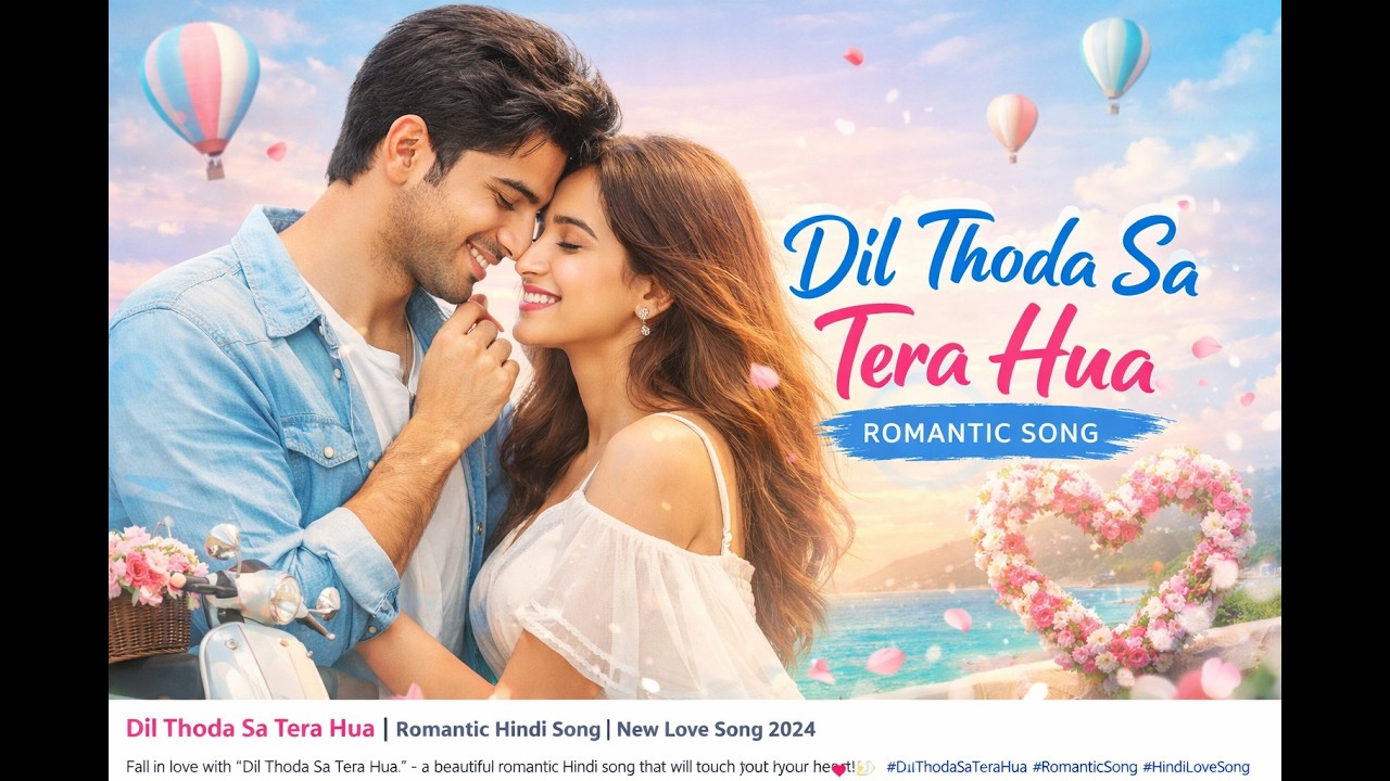 Dil Thoda Sa Tera Hua 💖 | New Hindi Romantic Song 2026 | Beautiful Love Song