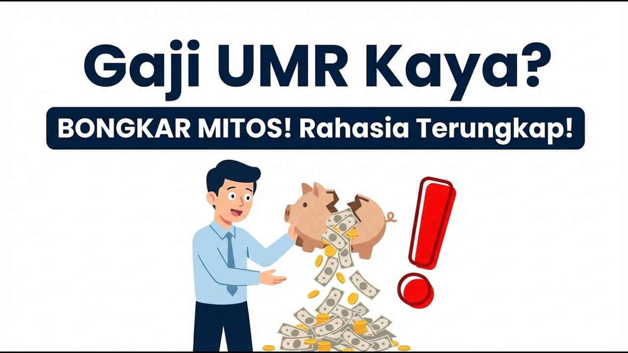Gaji UMR Bisa Kaya? BONGKAR Habis Mitos & Strategi Rahasianya!