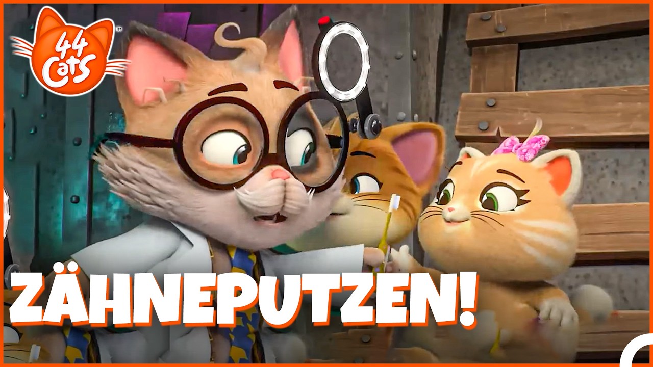 Zähneputzen macht Spaß! 🪥 | 44 Cats