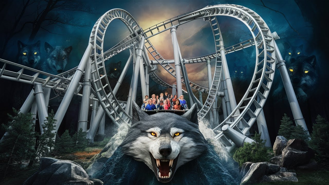 NEW RIDE OPEN GARDALAND (2025) WOLF LEGEND (gardaland park)