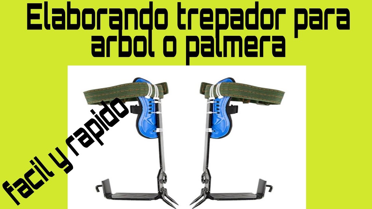 Como elaborar trepador de árbol a base de Metal? aquí te comparto,.
