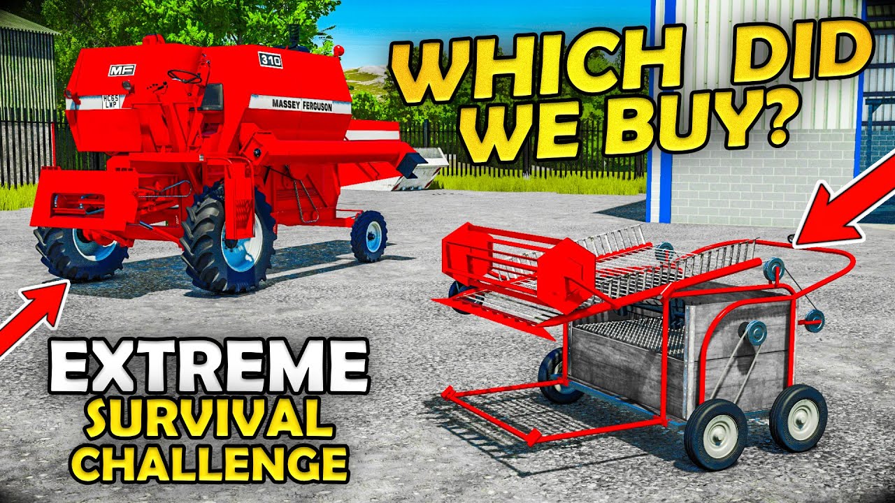 WHICH COMBINE DID WE BUY?? - EXTREME Survival Challenge | Episode 8
