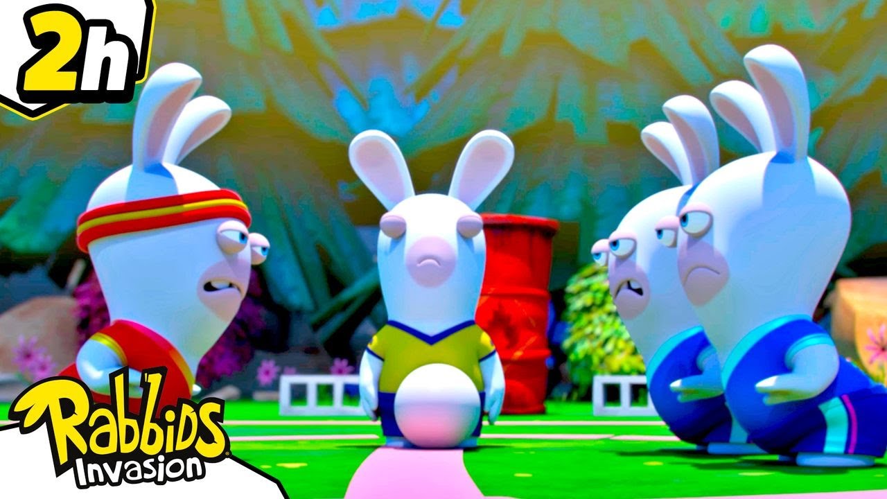 ¿Ganarán los Rabbids la Eurocopa? | Rabbids La Invasión | Fútbol Especial 2H | Cartoons