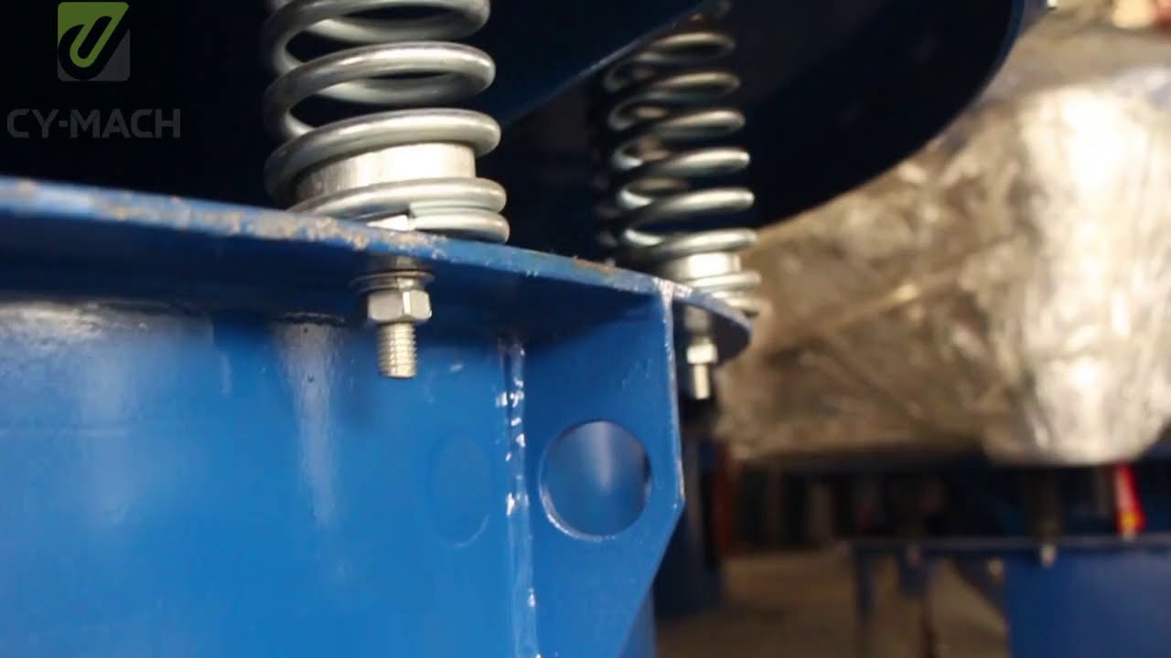 1200 Dia. Round Vibrating Sieve With Two Layers