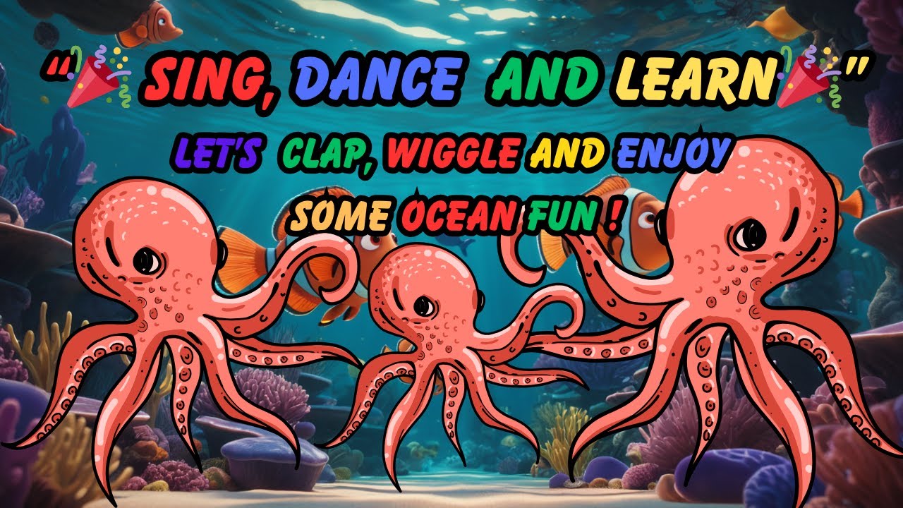 Ocean Fun: Octopus Facts I Educational Kids Song