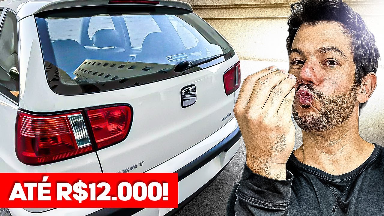 BARATO DE VERDADE!!😍 10 CARROS BONS DE ATÉ R$12MIL REAIS!!