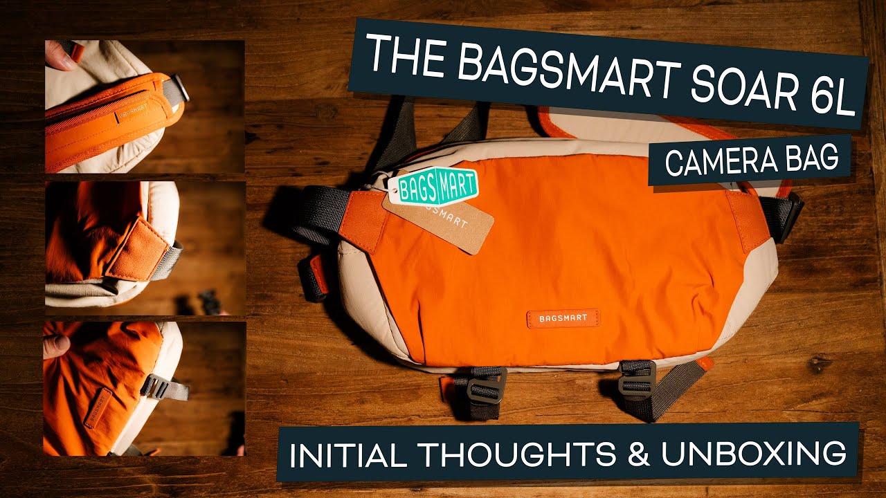 Soar 6L Camera Sling Bag by Bagsmart | Unboxing & Initial Impressions