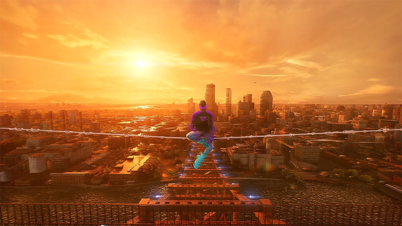 12 Minutes of Cinematic Web-Swinging in Marvel's Spider-Man 2 (4K60FPS)