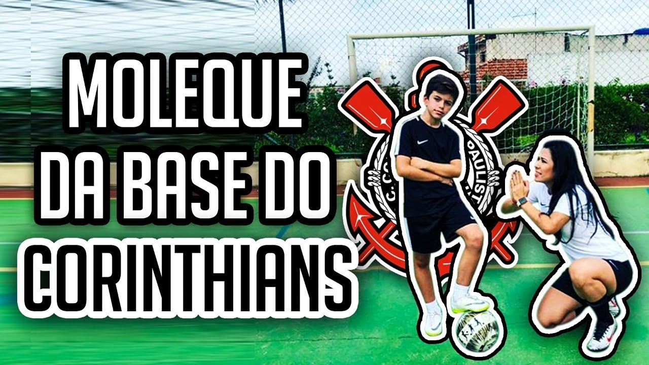 DESAFIEI o Renatinho do CORINTHIANS de 9 anos valendo minha BOLA!!!