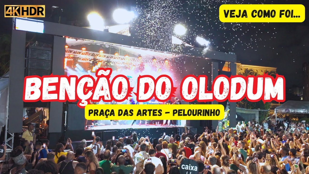 Benção do Olodum Salvador Bahia 🇧🇷 Terça da Benção 2026 | 4K HDR ( 20/01/2026 )