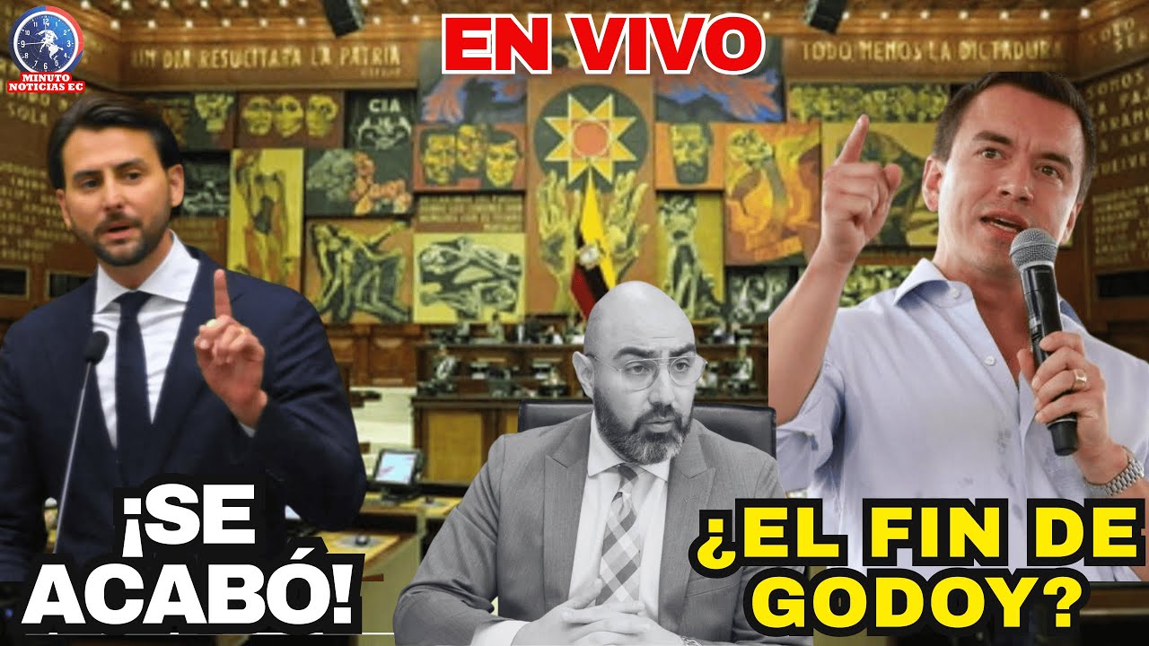 🔴 #EnVivo: ¡CAE MARIO GODOY! Noboa le quita el respaldo y Asamblea EC lo acorrala. ¡ESCÁNDALO TOTAL!