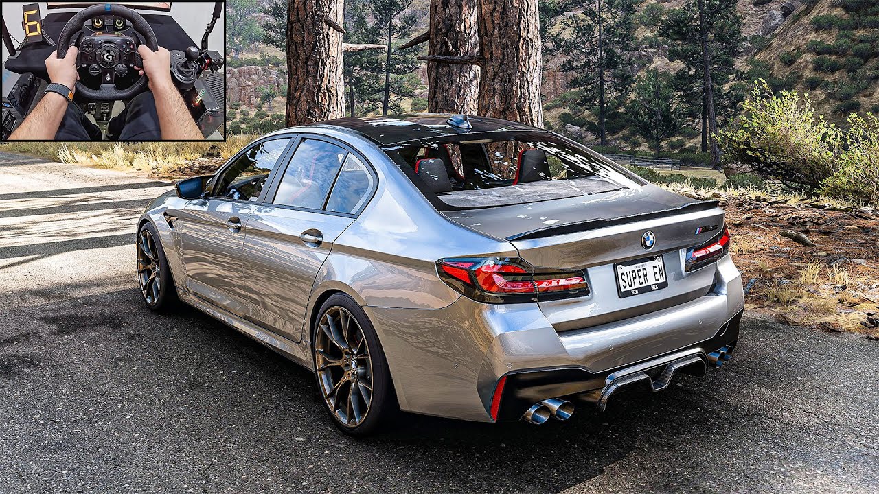 BMW M5 CS 900HP - Forza Horizon 5 | Logitech G923 Steering Wheel