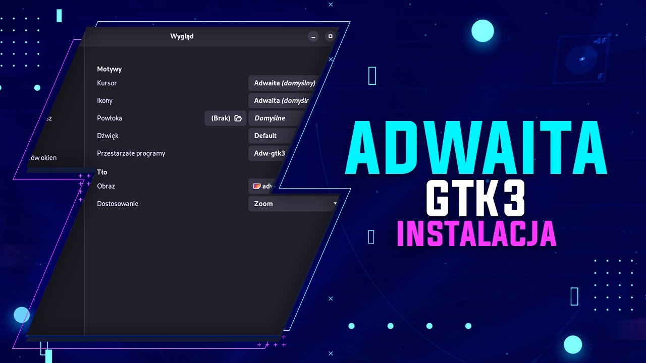 Gnome Shell & ADW-GTK3 - Motyw poprawiający sp&oacute;jność pomiędzy aplikacjami