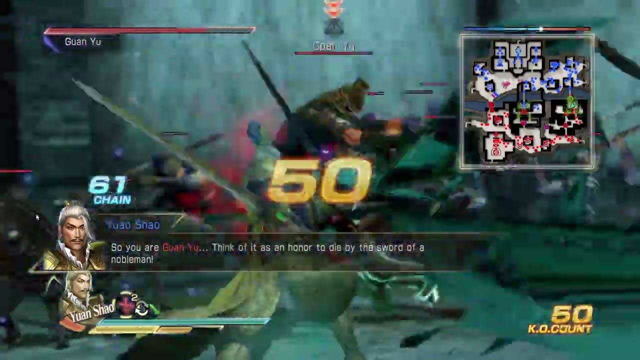 Dynasty Warriors 8 Xtreme Битва при Гуанду за Юань Шао