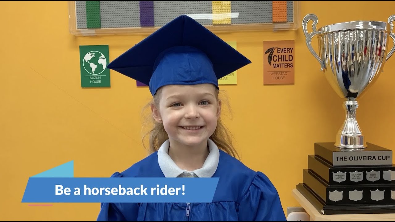 When I grow up by Kindergarten graduates