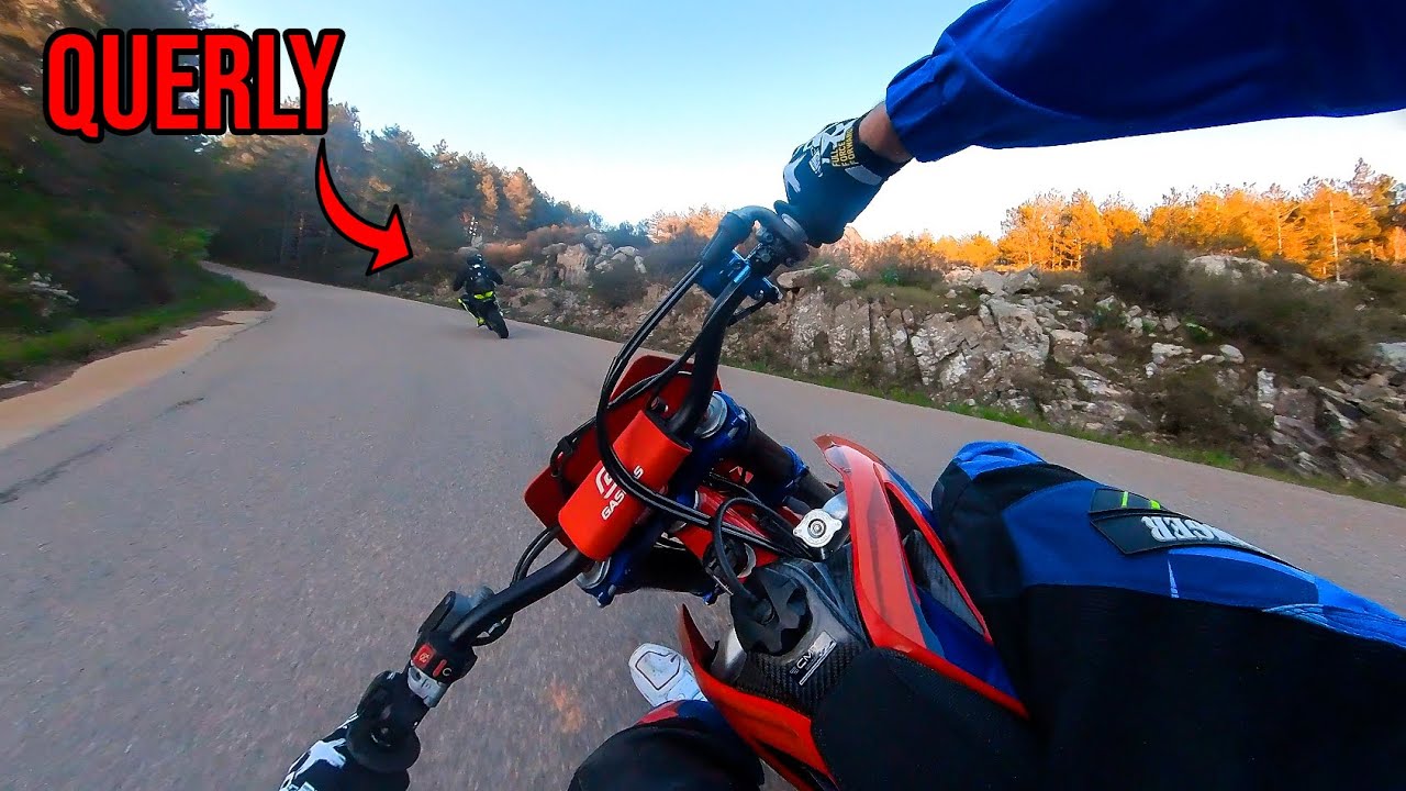 2 Stroke race with @querly 🔥 | RAW Sound !