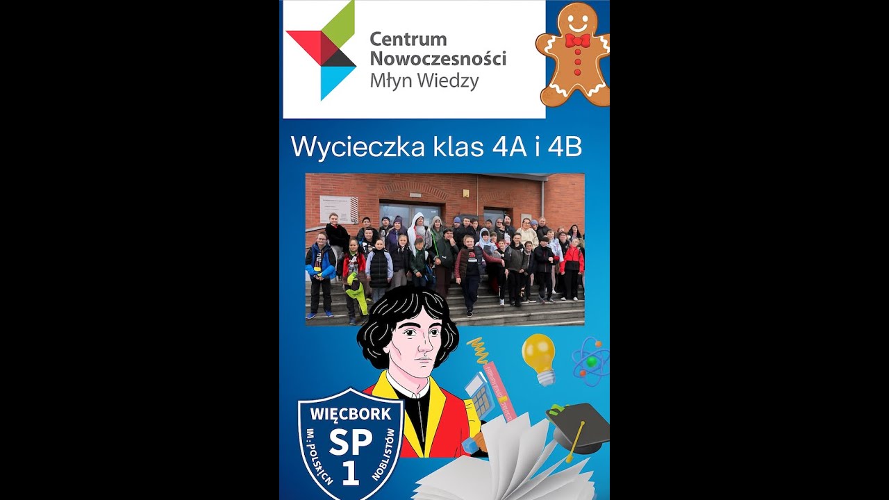 2025 10 22 wycieczka do Torunia MŁYN WIEDZY kl 4a i kl 4b  (short)