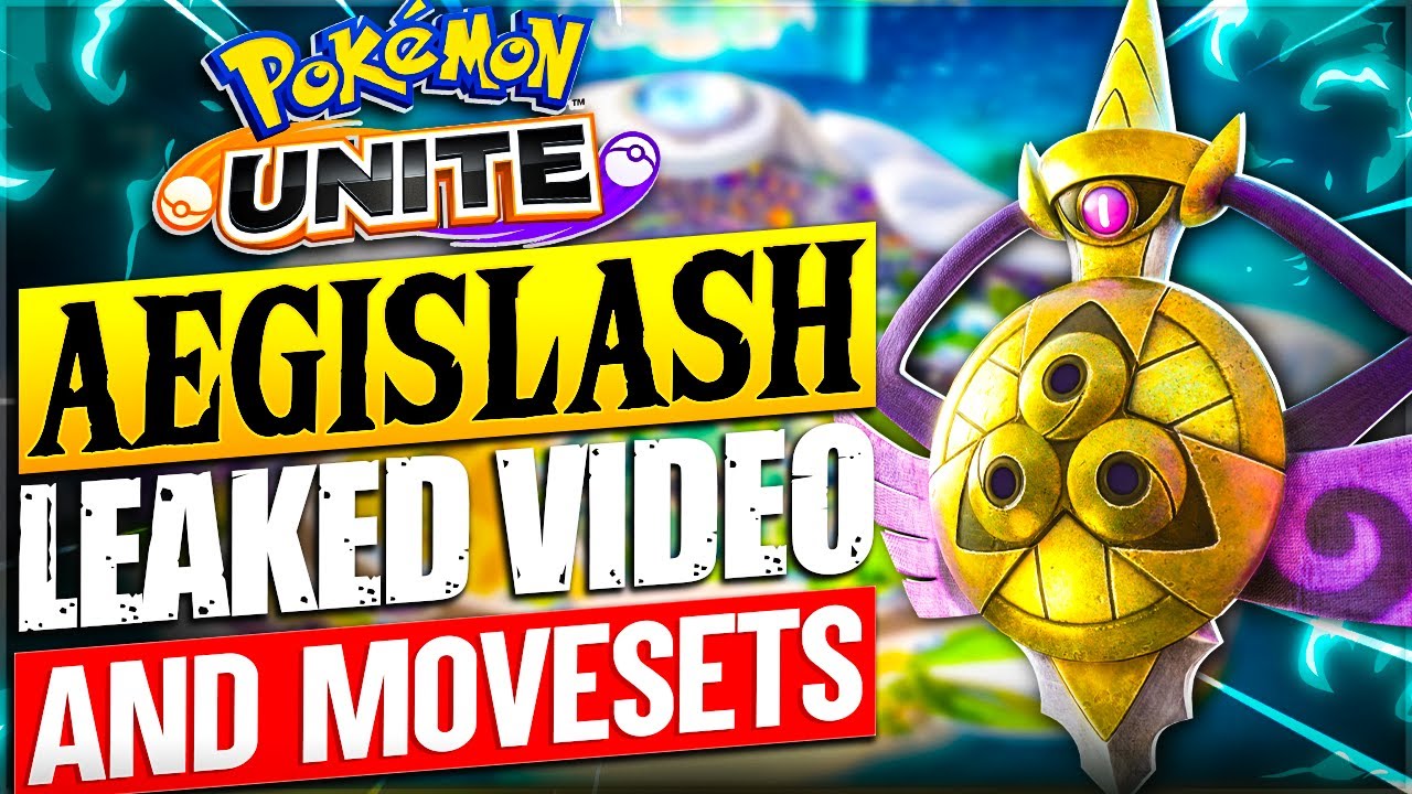 Pokemon Unite | Aegislash Leaked Gameplay!!!