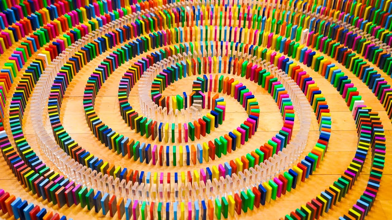 The Most INTENSE Domino Spiral | Day 2-7 of 