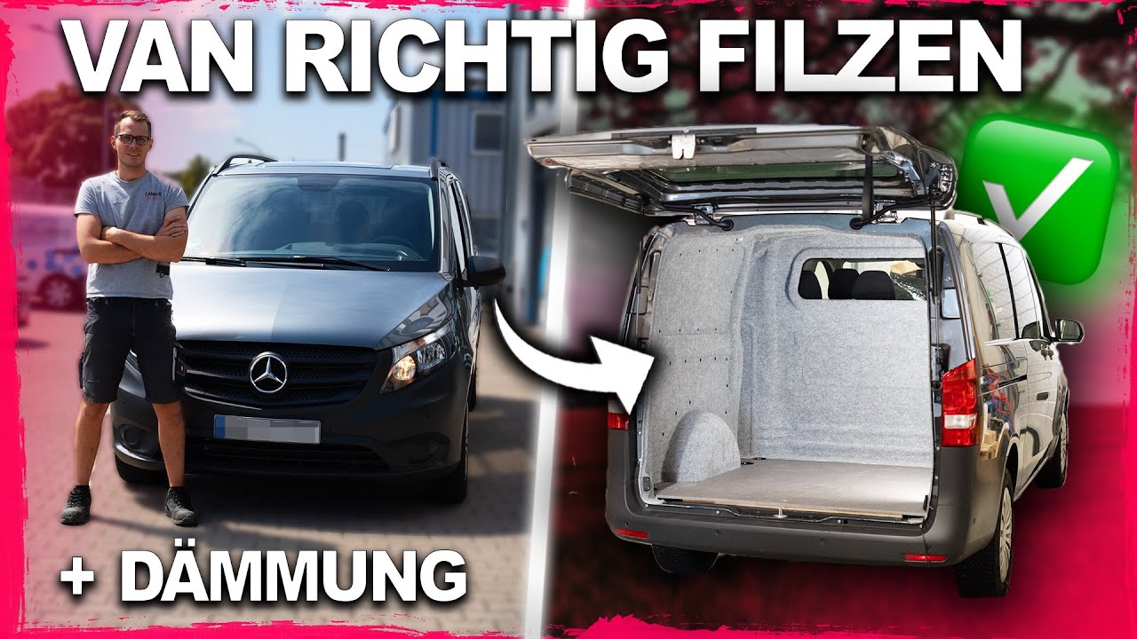 VAN RICHTIG FILZEN! ✅ TIPPS UND TRICKS + FILZEN AUF DÄMMUNG?