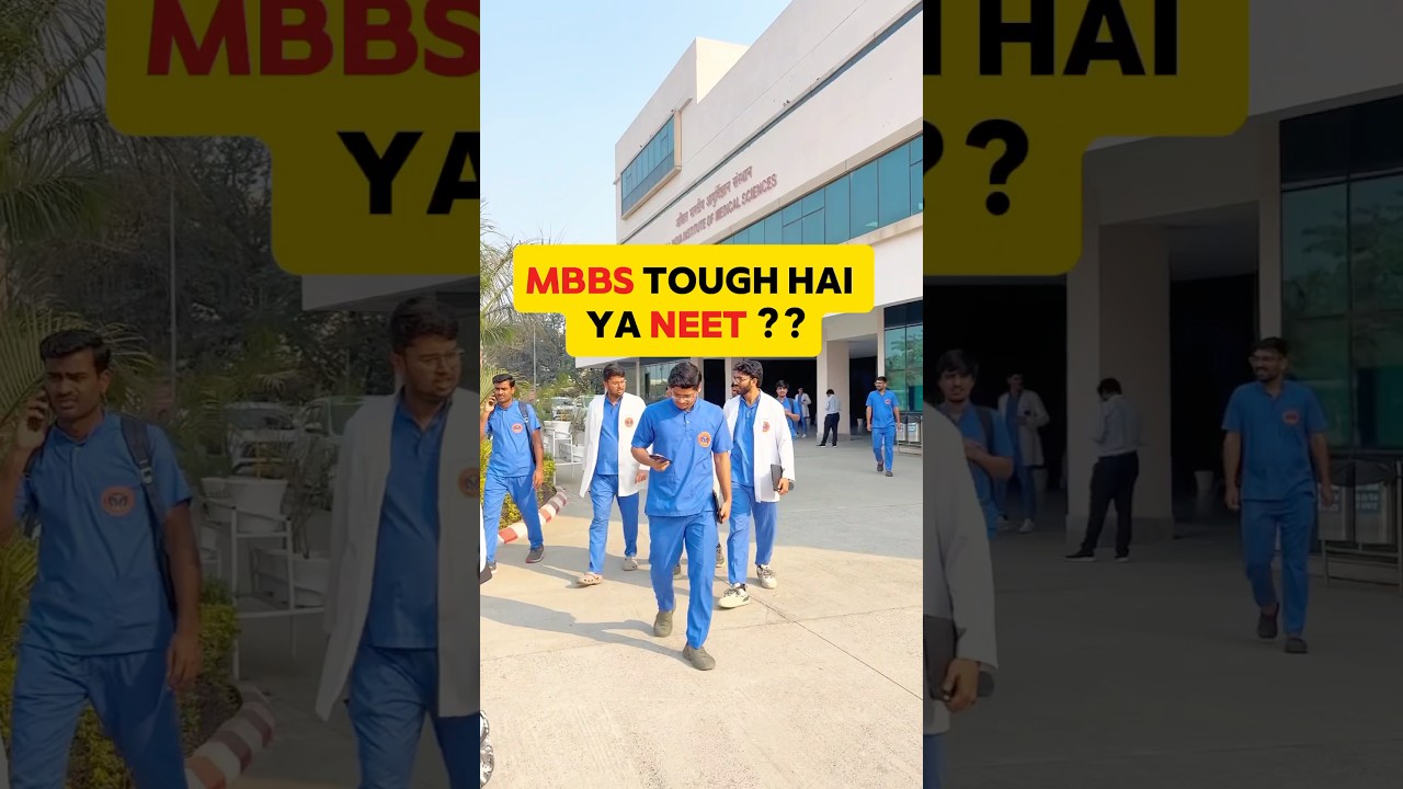 NEET Bas Trailer Tha? 🥹MBBS Ne AIIMS Students Ko Hila Diya 😳#shorts #neet #viral #mbbs