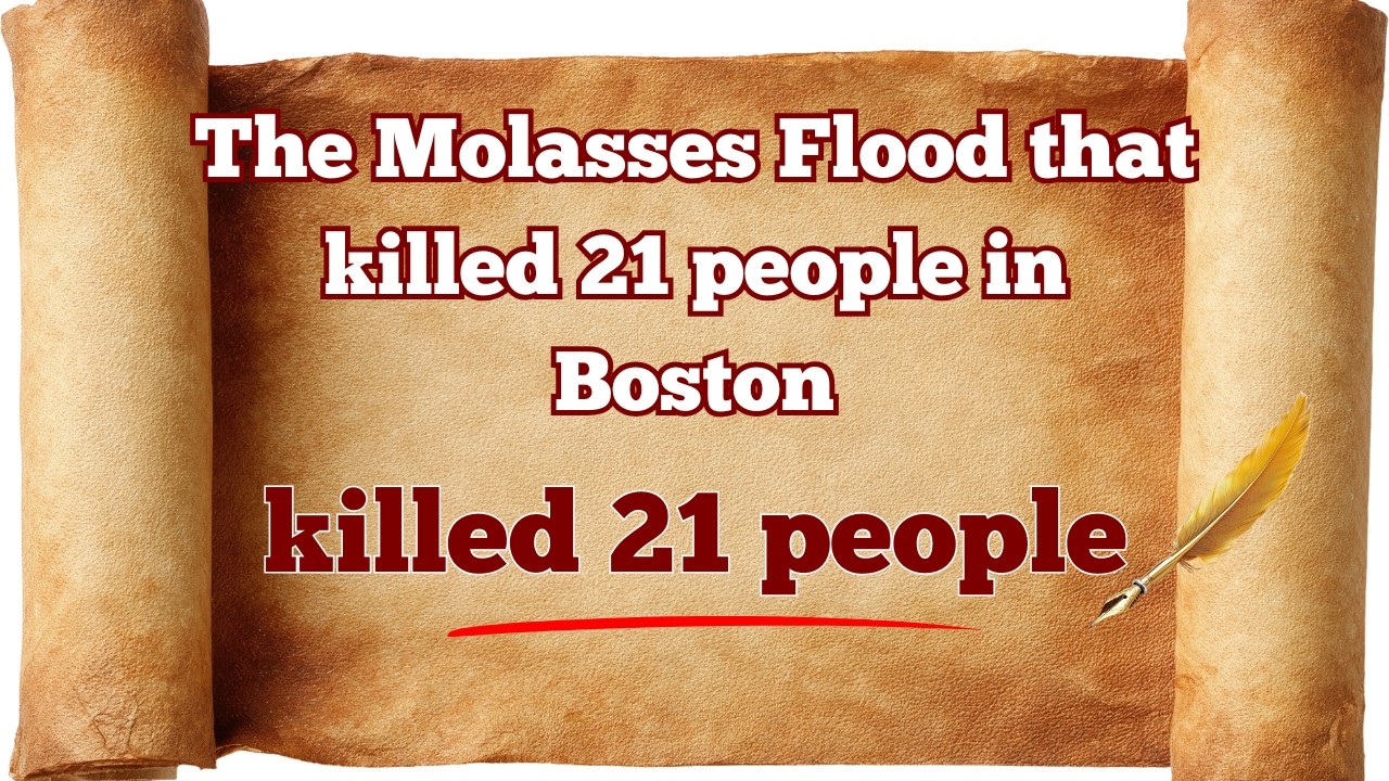 The Molasses Flood that killed 21 people in Boston | Bizarre History Explained