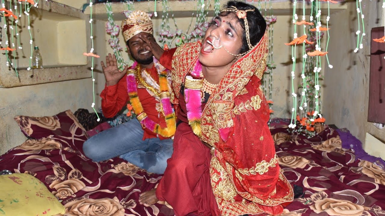 सुहाग रात के दिन दुल्हन ने अपने दुल्हे को पाद पाद के कर दिया बेहोश ज़बरदस्त विडीयो/bhajpuri comedy//
