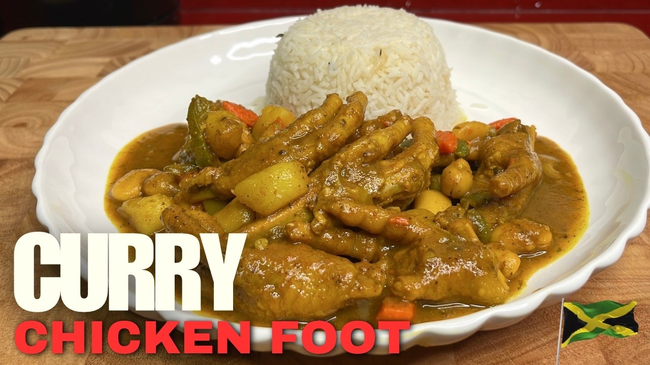 How To Make Jamaican Curry Chicken Foot