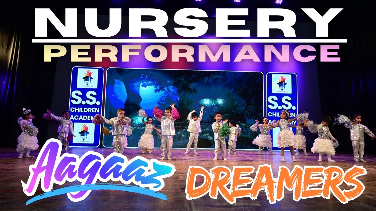 We Are The Dreamers! 🌟 Nursery Class Dance Performance | S.S. Children Academy School Aagaaz 2025