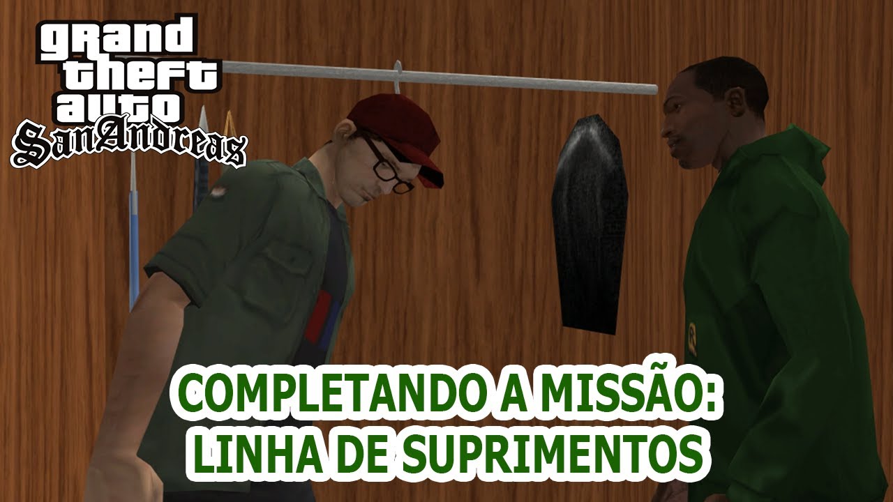 🔪Completando a missão Linha de Suprimentos | GTA San Andreas