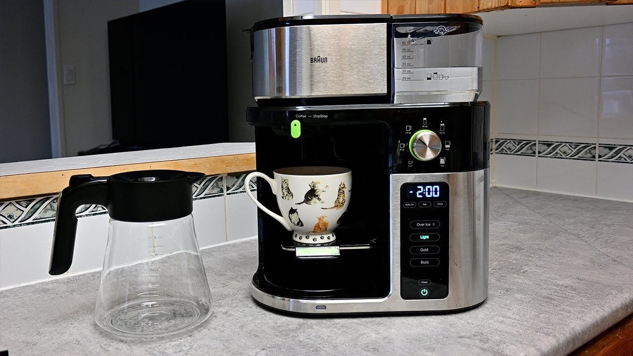 Демонстрация кофемашины Braun MultiServe