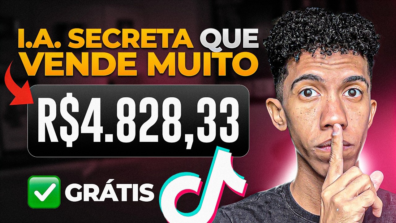 INTELIGÊNCIA ARTIFICIAL GRATUITA que te faz VENDER MUITO MAIS (OFICIAL TIKTOK SHOP) | Jhonatas Silva