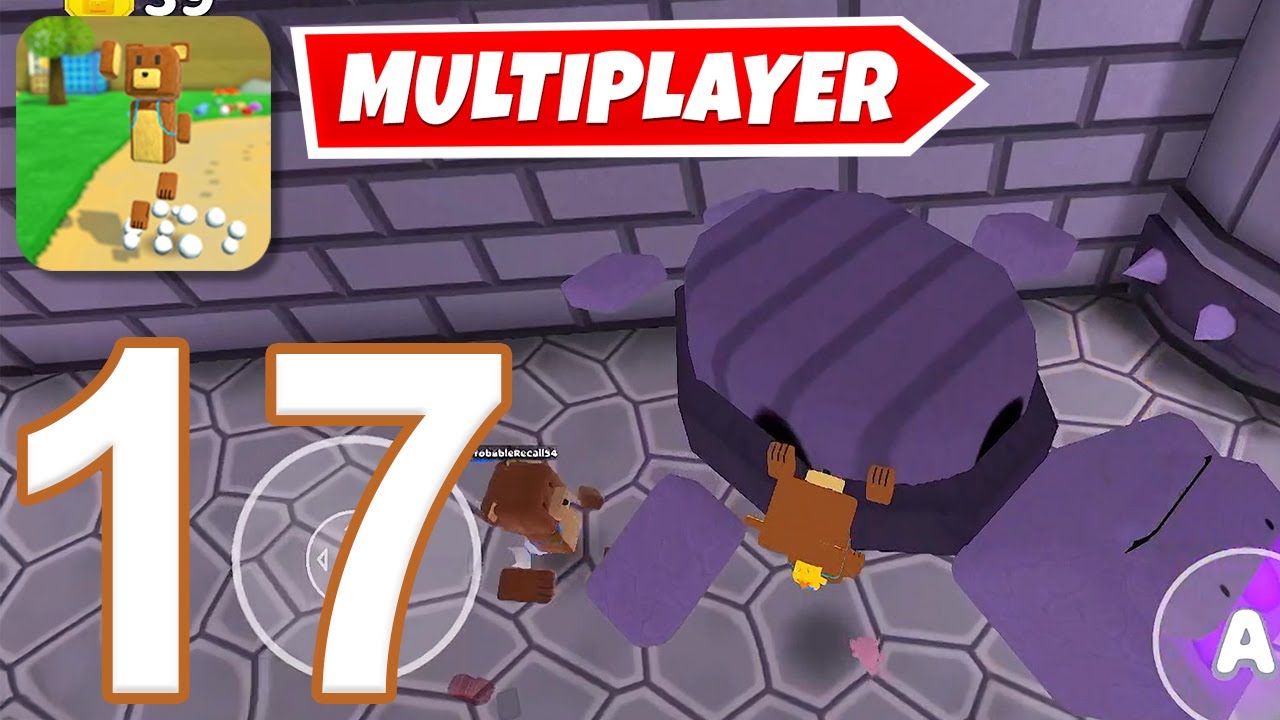 Super Bear Adventure - Gameplay Walkthrough Part 17 - Multiplayer Update (iOS, Android)