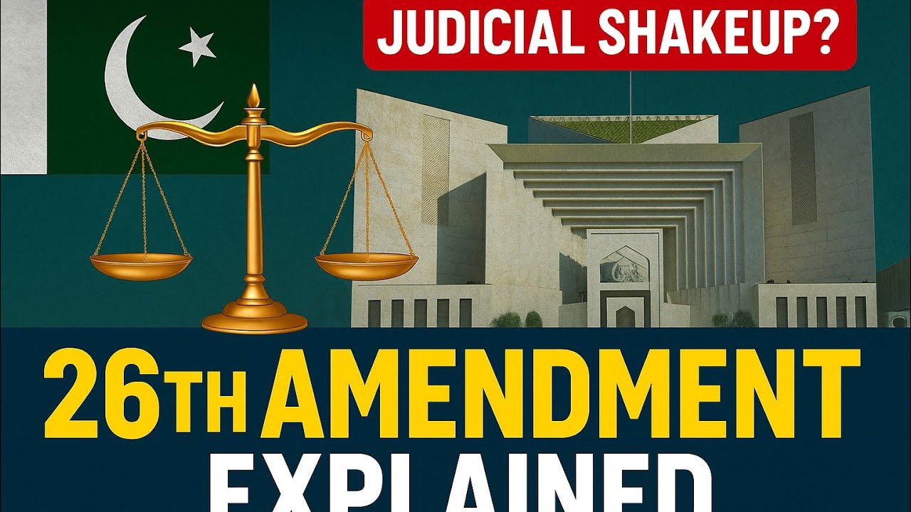 Pakistan&rsquo;s 26th Amendment Explained | Judicial Reform or Power Grab?