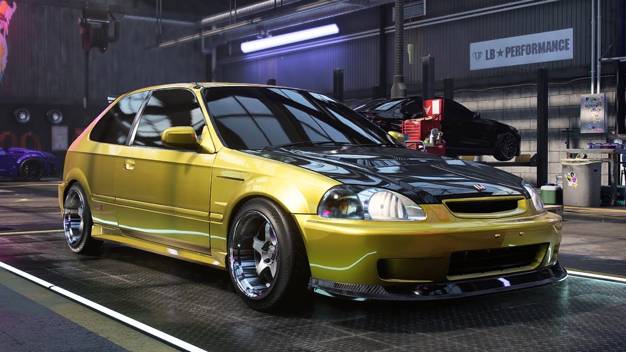 Need for Speed Heat Gameplay - HONDA CIVIC TYPE-R Customization | Max Build