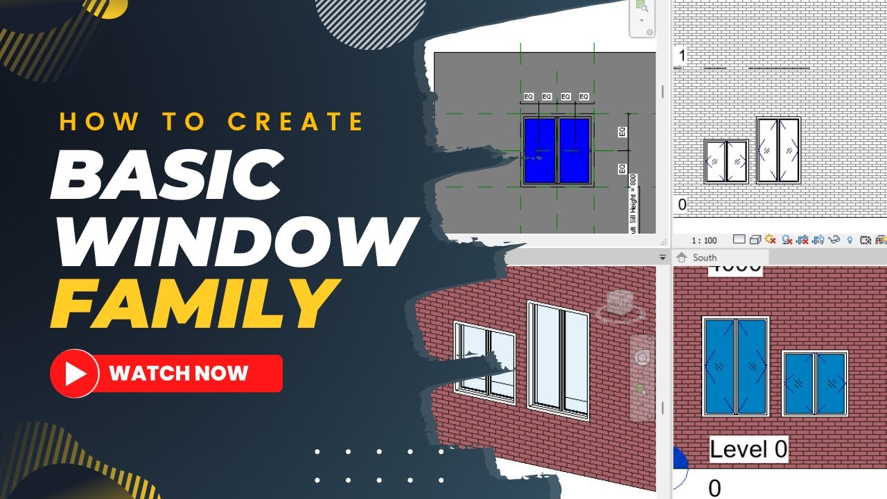 STEP-BY-STEP CREATE REVIT WINDOW FAMILY