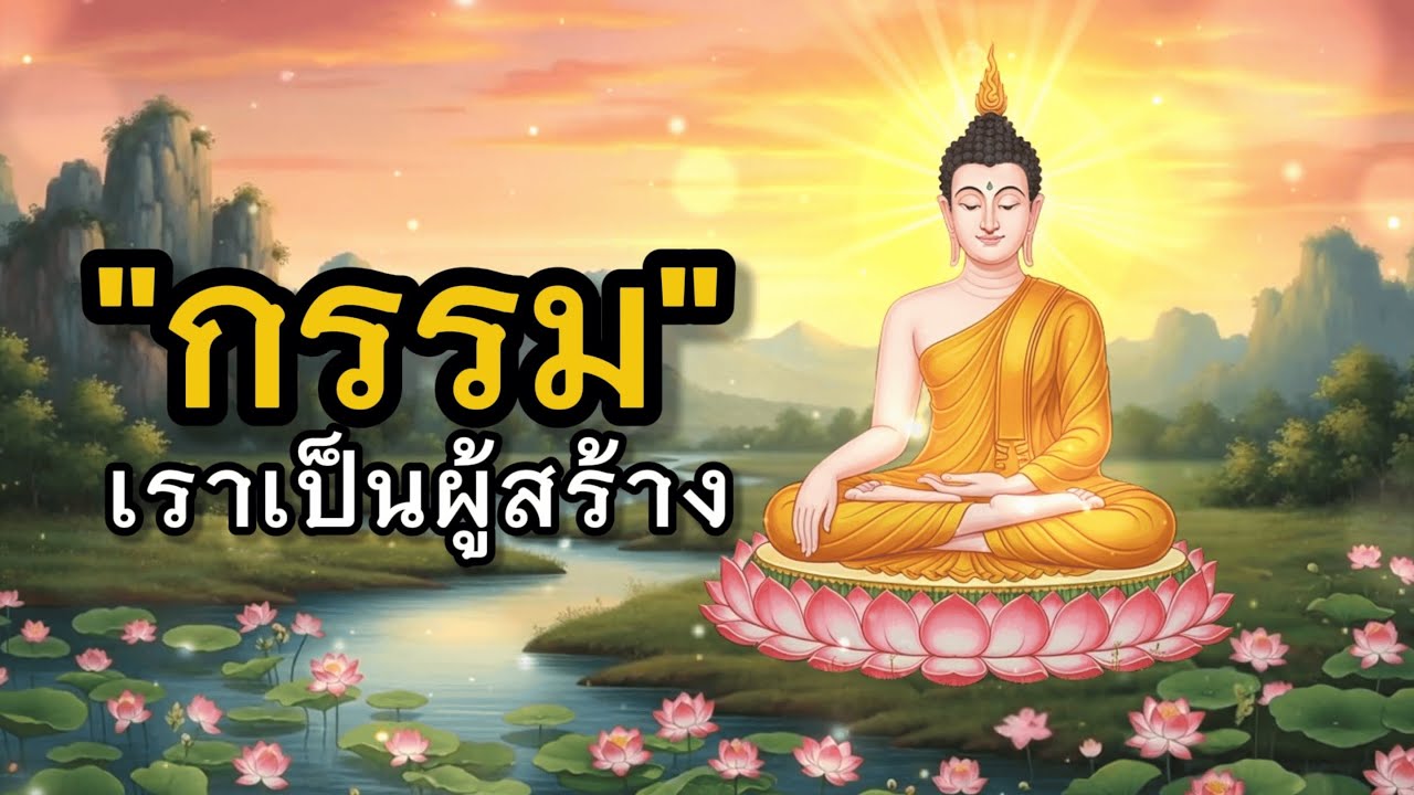 "กรรม" เราเป็นผู้สร้าง | ธรรมะสบายใจ EP.36
