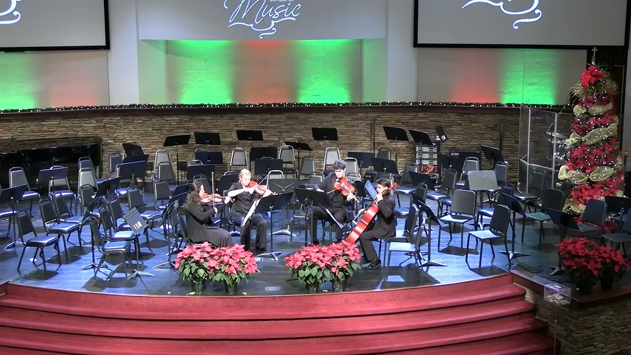 ISM Student Quartet at Winter Concerts 12.13.25