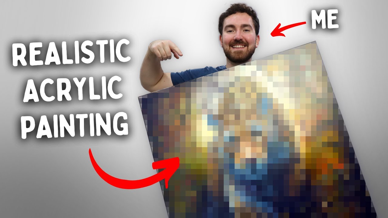 Here's What a Month of Acrylic Painting Looks Like!