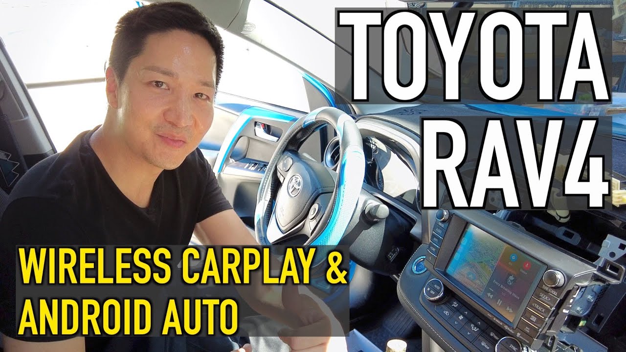 Toyota RAV4 | Беспроводной CarPlay и Android Auto | Установка