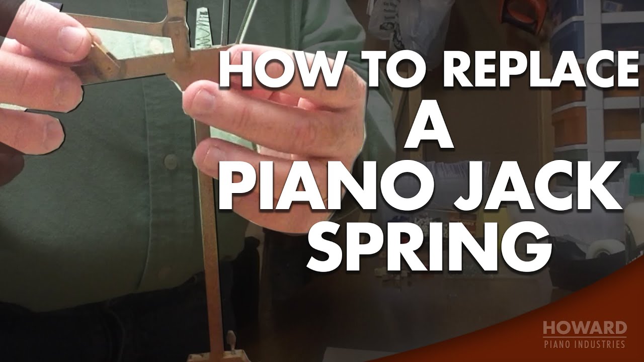 Piano Tuning & Repair - Piano Jack Spring Replacement I HOWARD PIANO INDUSTRIES