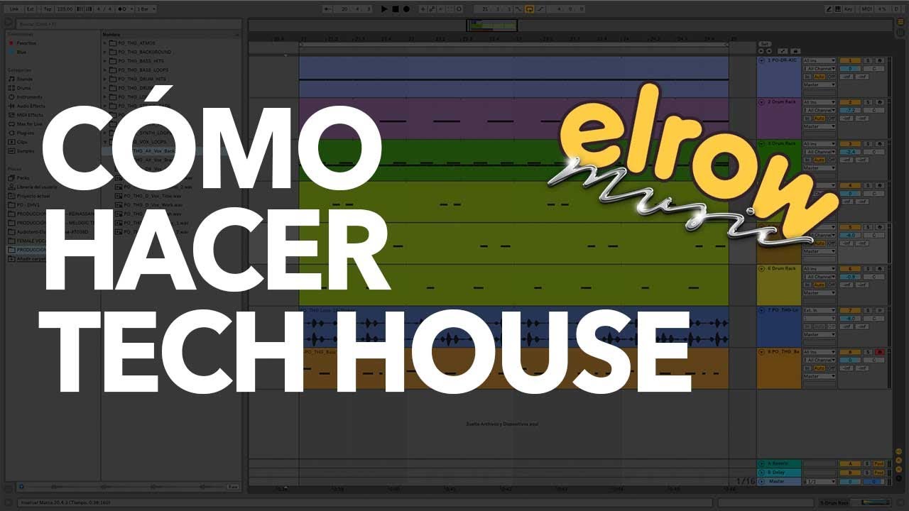Cómo Producir Tech House | Estilo Solardo, Relief Records y El Row Music
