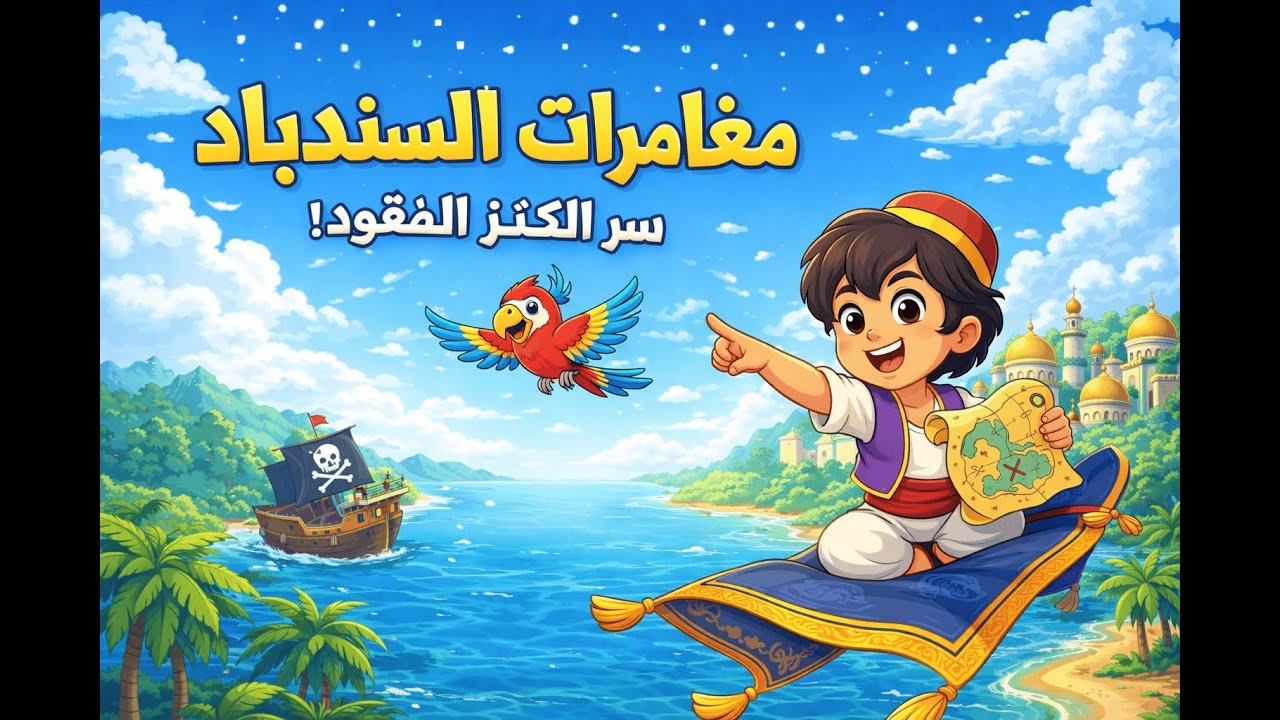 قصص للاطفال - قصص قبل النوم - قصة السندباد