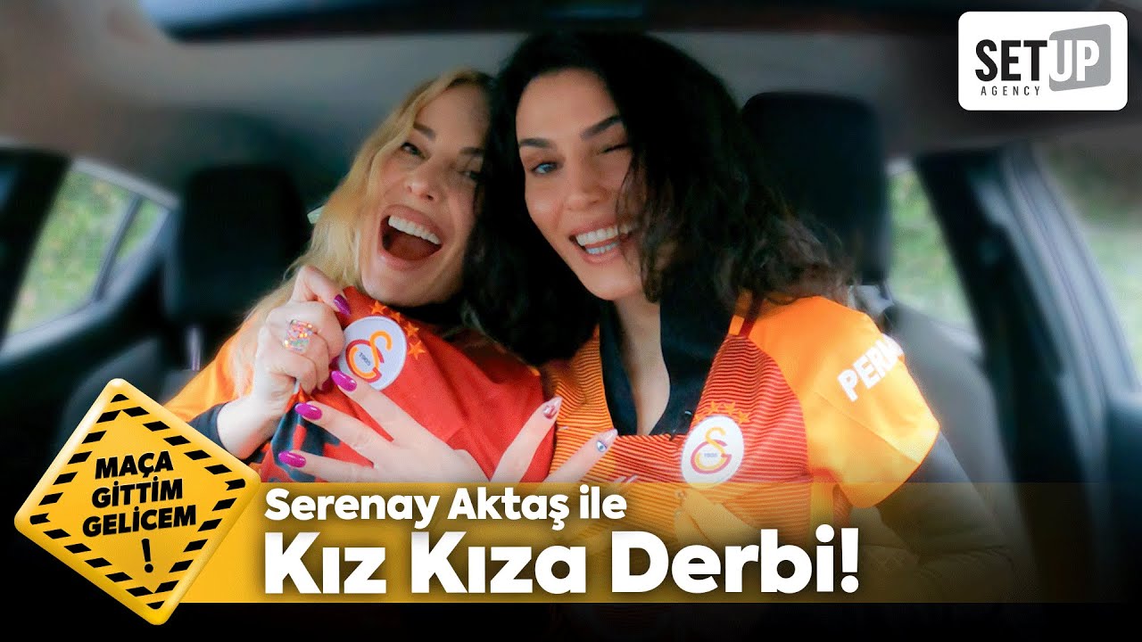 HANDE SARIOĞLU & SERENAY AKTAŞ DERBİDE! | Galatasaray - Beşiktaş | Maça Gittim Gelicem #4