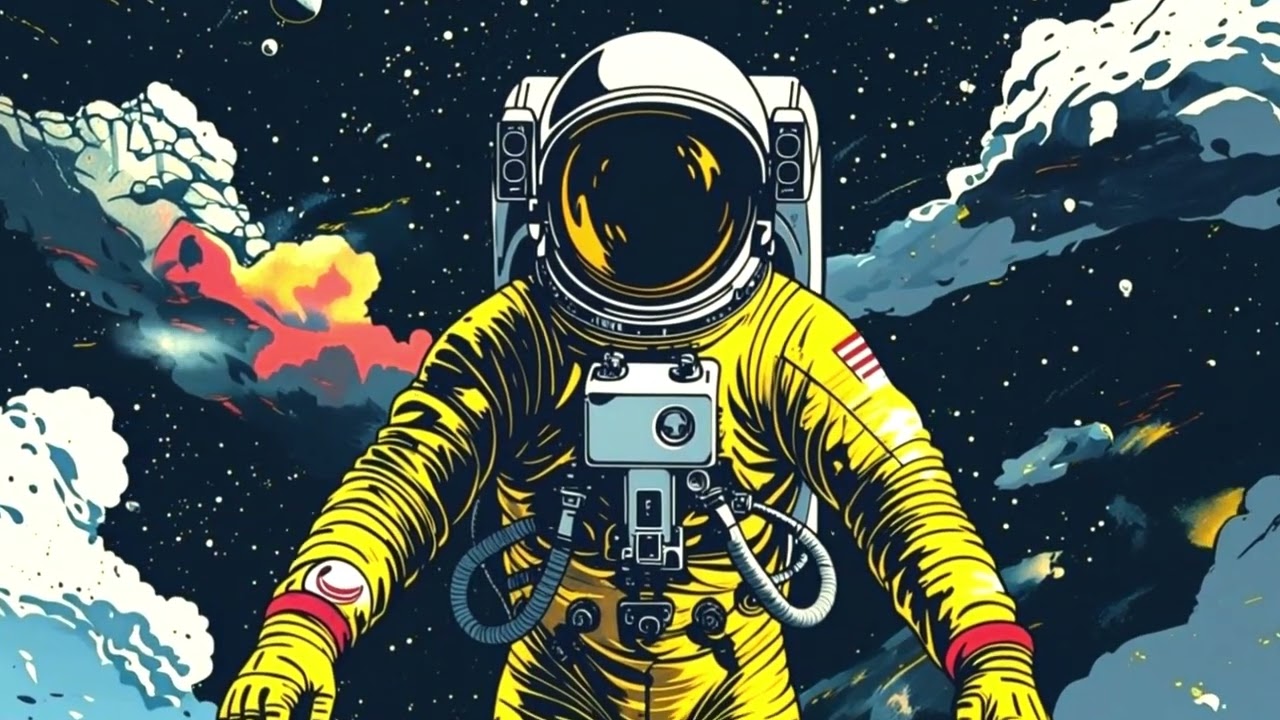 🌌 Music For Coding 🚀 Retro Voyager - Through Starlight | BitFrequencies
