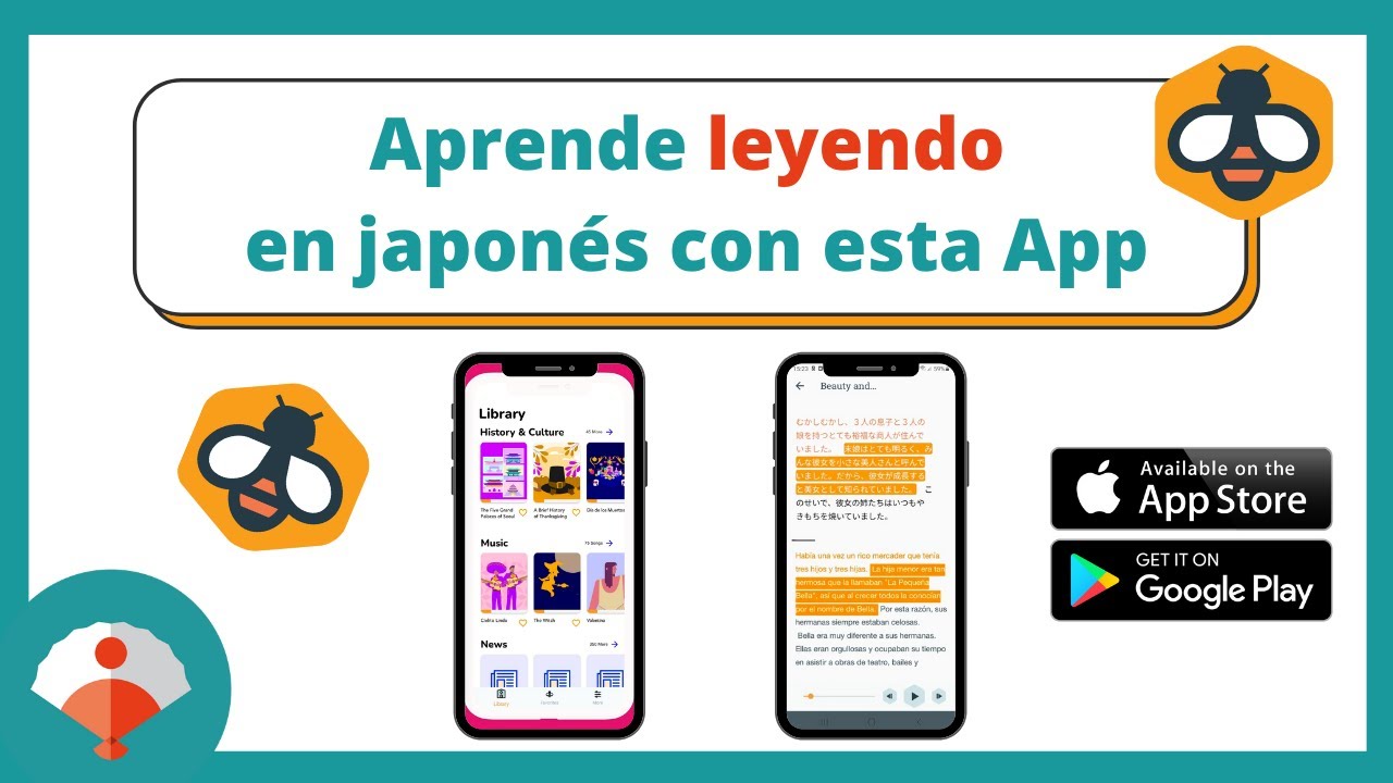📱 App para APRENDER JAPONÉS leyendo | Reseña de BEELINGUAPP